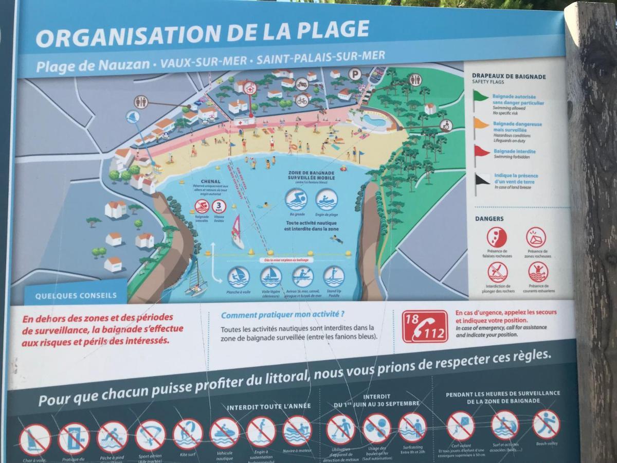 Nauzan Apartman Vaux-sur-Mer Kültér fotó